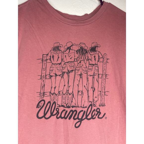 Wrangler Women’s Graphic Short Sleeve Tee Size XL Cowgirl Western Rodeo Shirt - Picture 2 of 6